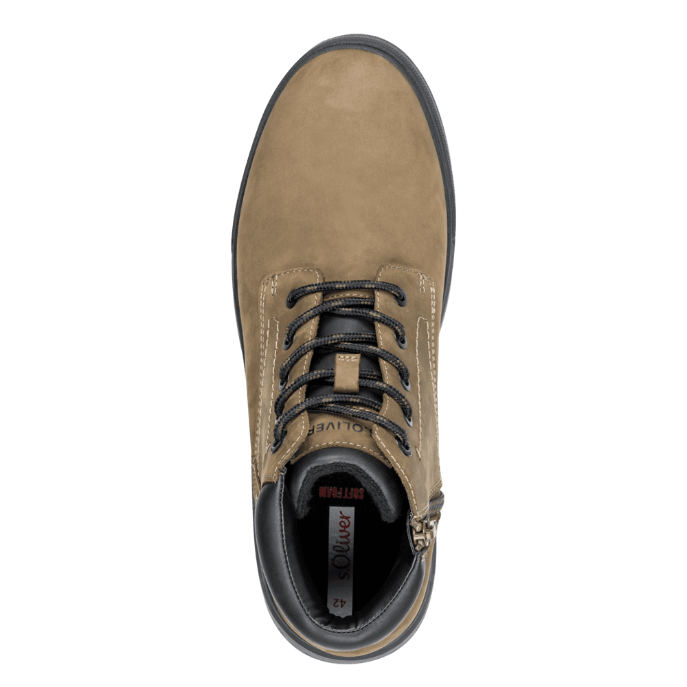 Ghete Barbati Piele Naturala Tesen KHAKI  S.Oliver