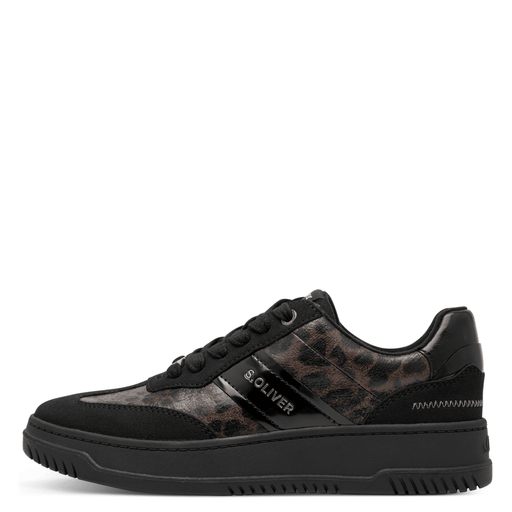 Sneakers FIFFY Black Leopard - S.Oliver