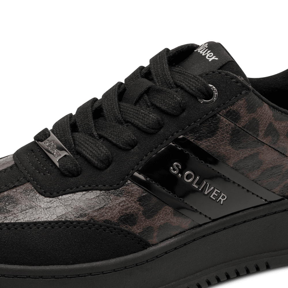 Sneakers FIFFY Black Leopard - S.Oliver