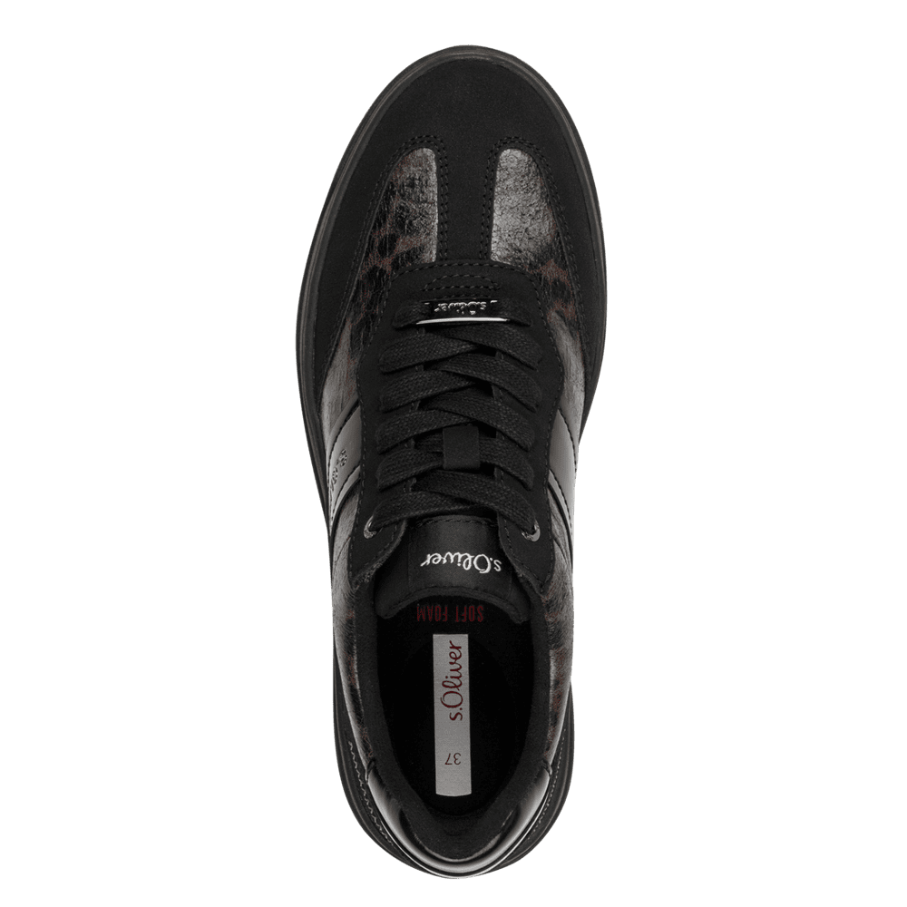 Sneakers FIFFY Black Leopard - S.Oliver