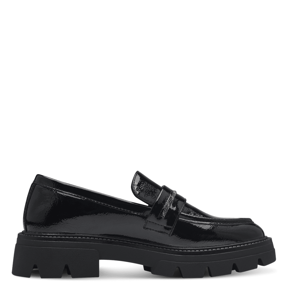 Pantofi Casual Class Black Patent - S.Oliver