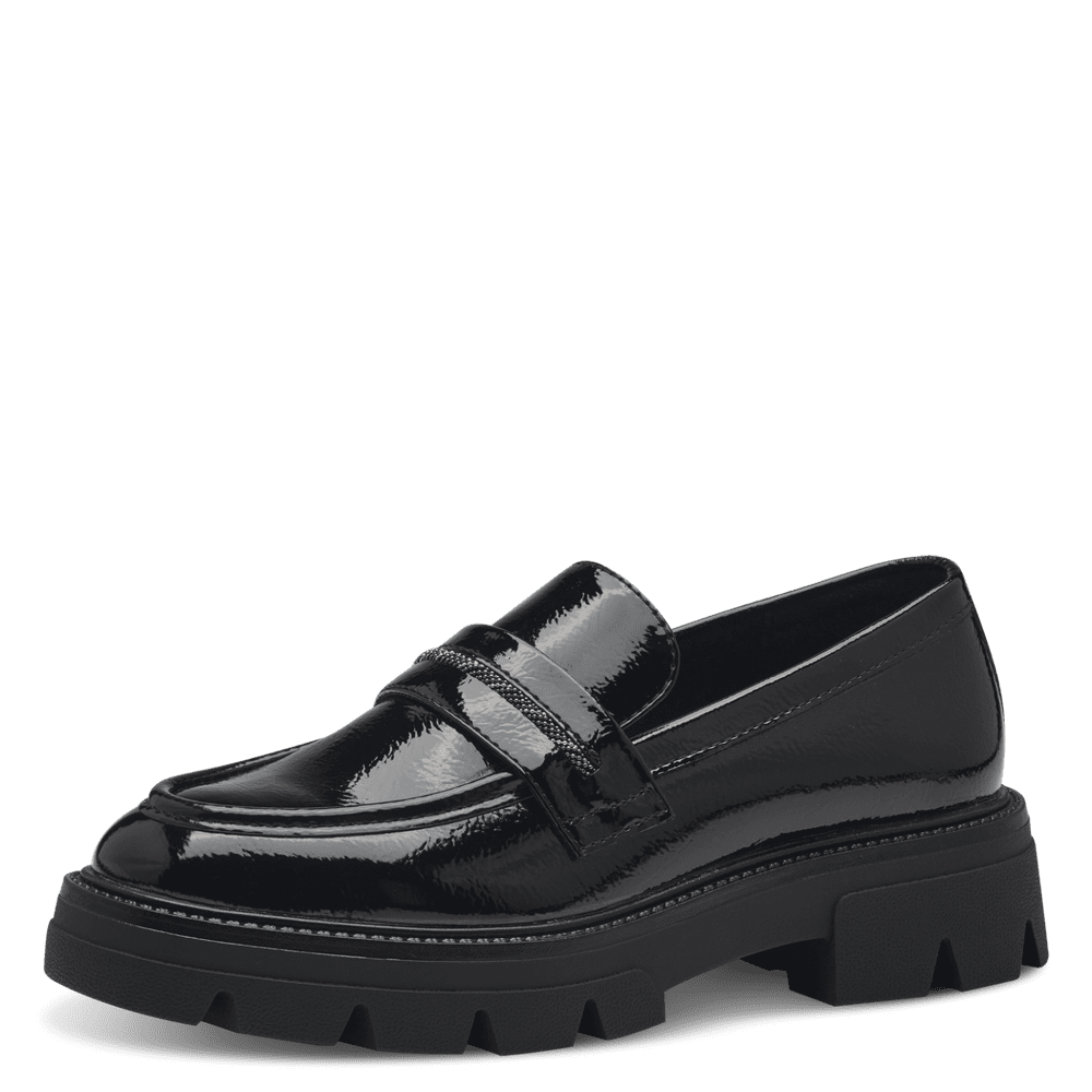 Pantofi Casual Class Black Patent - S.Oliver