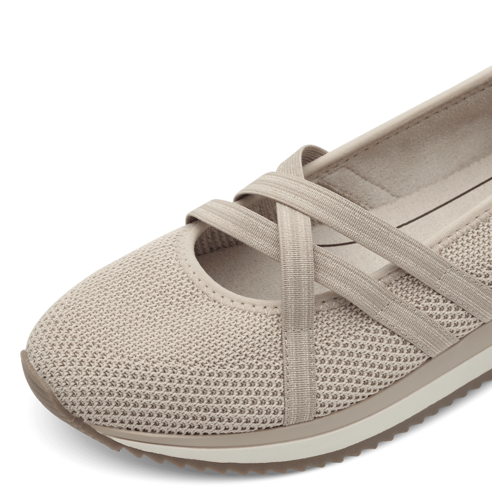 Pantofi Sport Sonia Beige Gold - Jana