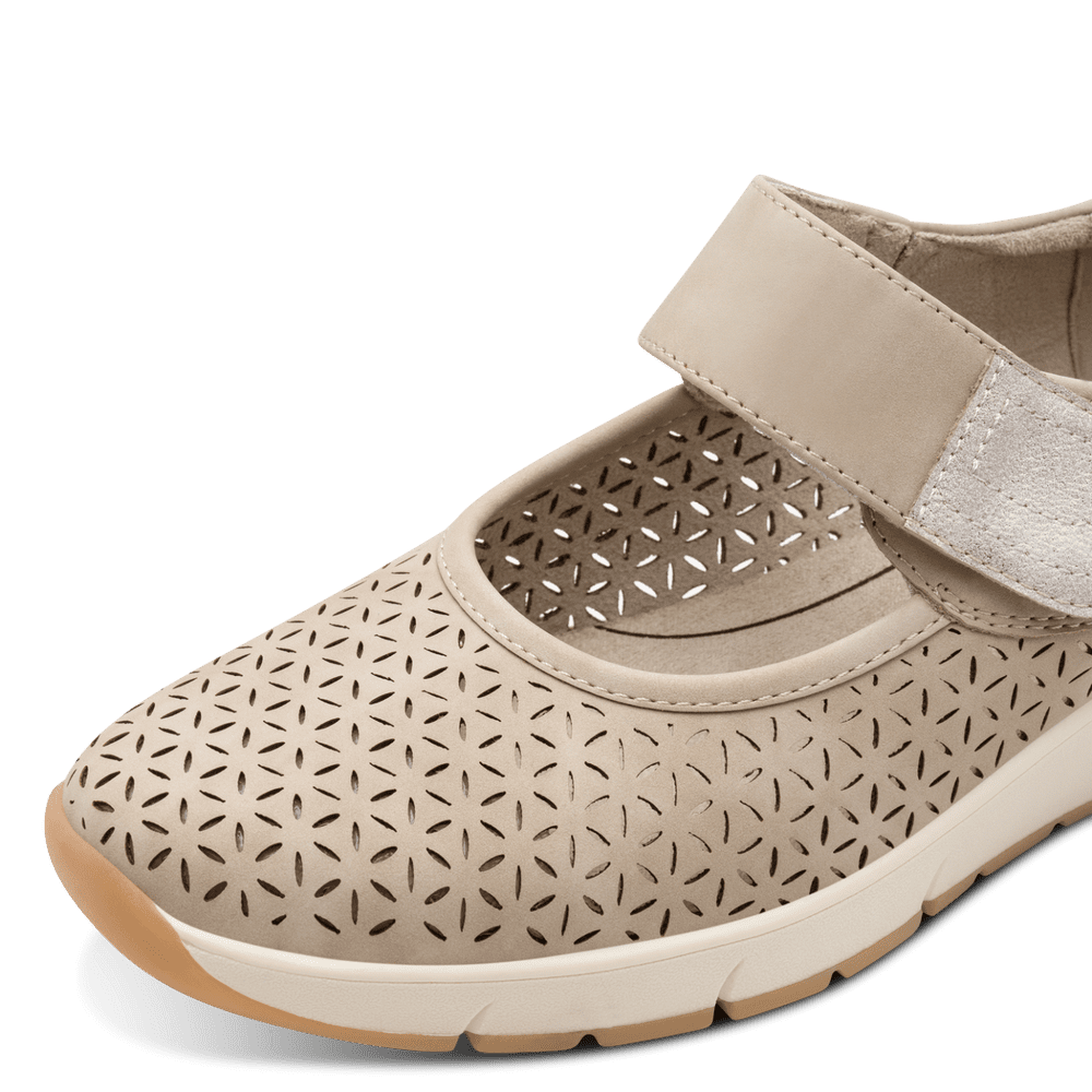 Pantofi Calapod H Eloq Taupe - Jana