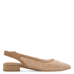 Pantofi Decupati Calapod H Basi Beige - Jana