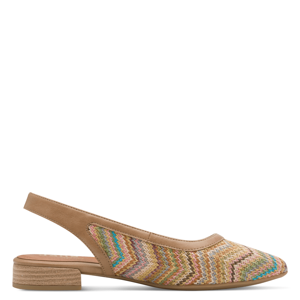 Pantofi Decupati Calapod H Basi Multicolor - Jana