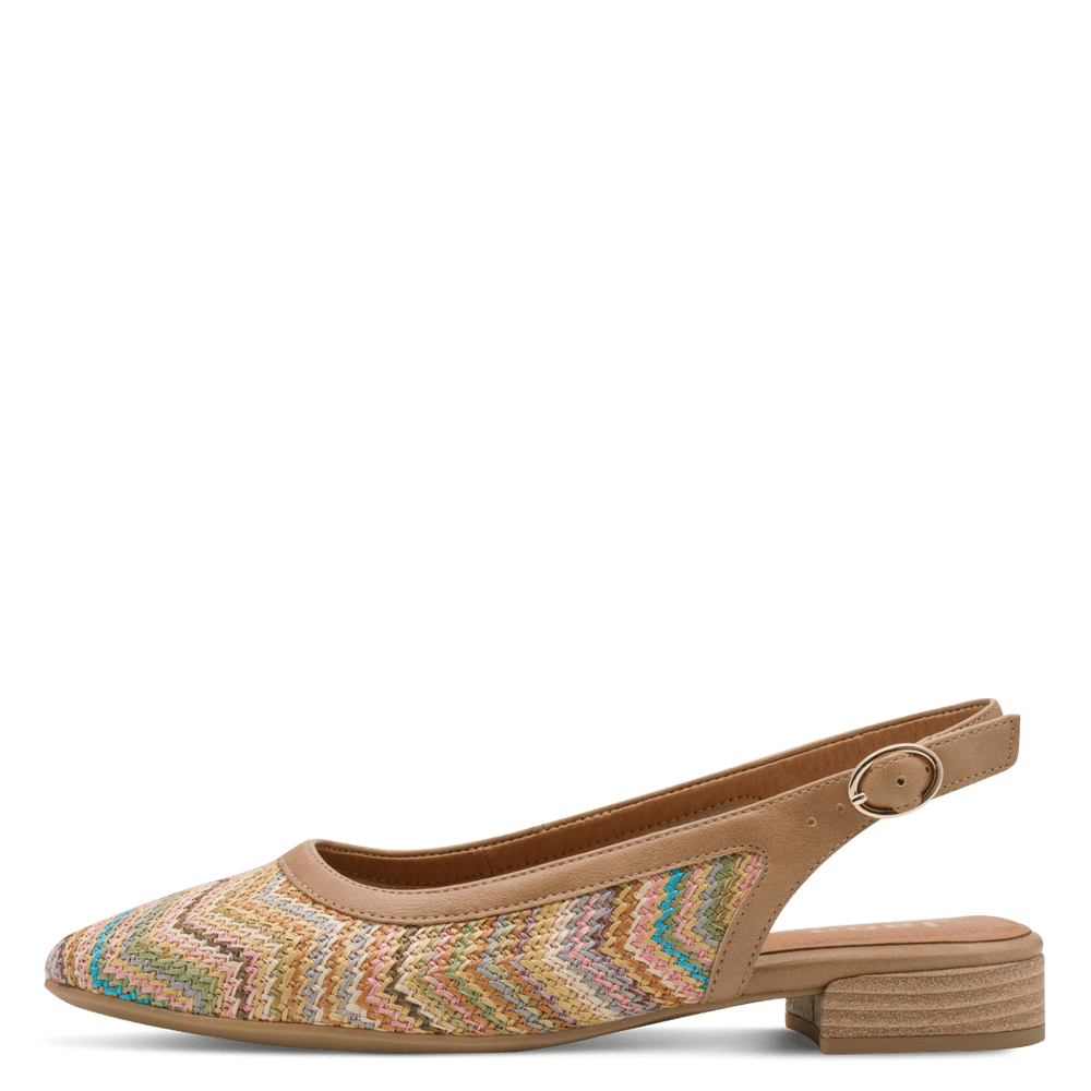 Pantofi Decupati Calapod H Basi Multicolor - Jana