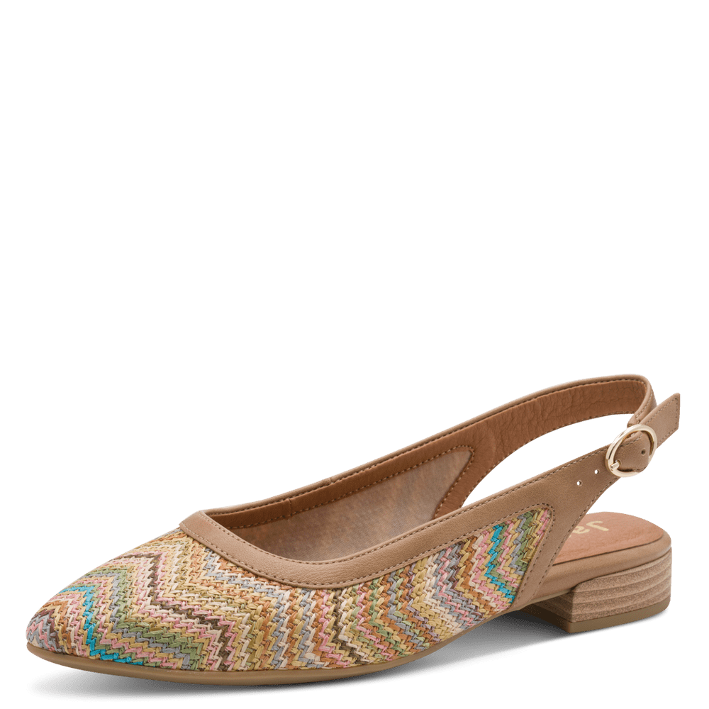 Pantofi Decupati Calapod H Basi Multicolor - Jana