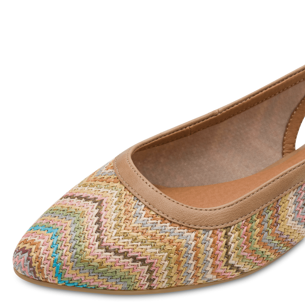 Pantofi Decupati Calapod H Basi Multicolor - Jana