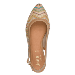 Pantofi Decupati Calapod H Basi Multicolor - Jana