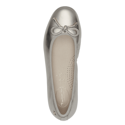 Balerini Piele Naturala Yana Gold- Tamaris Comfort