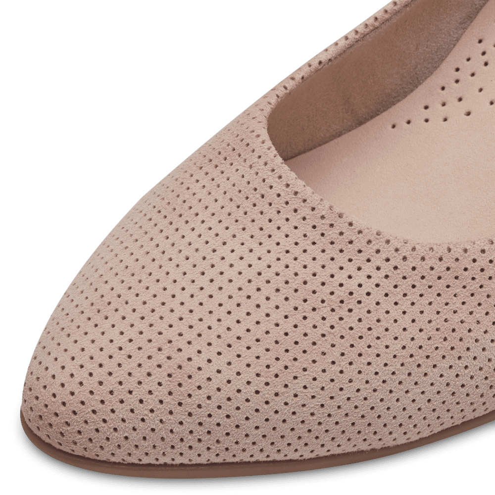 Pantofi Piele Naturala Zataro Old Rose - Tamaris Comfort