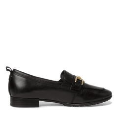 Pantofi Piele Naturala Meba Black - Tamaris Comfort