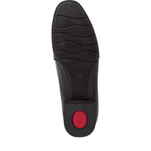 Pantofi Piele Naturala Meba Black - Tamaris Comfort
