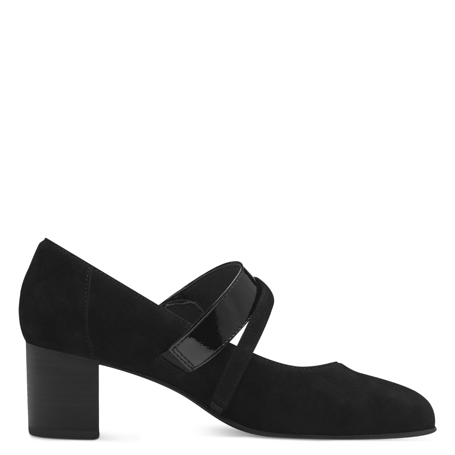 Pantofi Piele Naturala Evelina Black - Tamaris Comfort