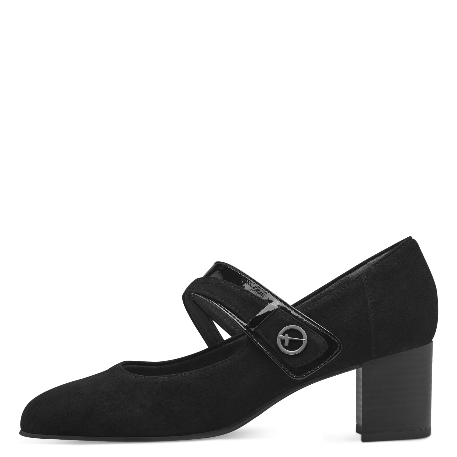 Pantofi Piele Naturala Evelina Black - Tamaris Comfort