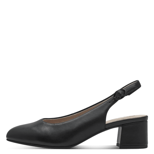 Pantofi Piele Naturala Andra Black - Tamaris Comfort