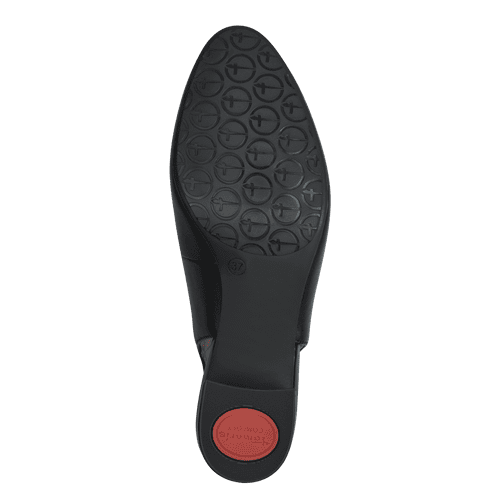 Pantofi Piele Naturala Andra Black - Tamaris Comfort