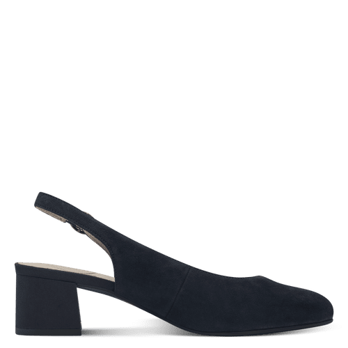 Pantofi Piele Naturala Andra Navy - Tamaris Comfort