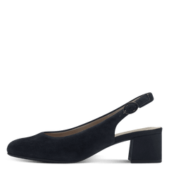 Pantofi Piele Naturala Andra Navy - Tamaris Comfort