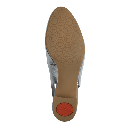 Pantofi Piele Naturala Andra SILVER - Tamaris Comfort