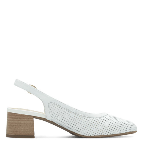 Pantofi Piele Naturala Mewe White - Tamaris Comfort