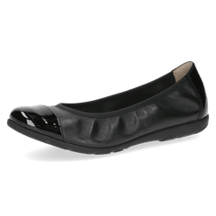 Pantofi Piele Naturala Vivien BLACK Comb - Caprice
