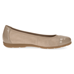 Pantofi Piele Naturala Vivien SAND COMB - Caprice