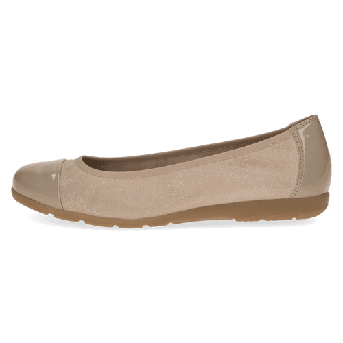 Pantofi Piele Naturala Vivien SAND COMB - Caprice
