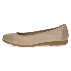 Pantofi Piele Naturala Vivien SAND COMB - Caprice