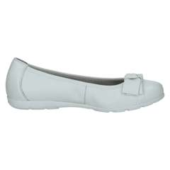 Pantofi Piele Naturala Vivien WHITE DEER - Caprice