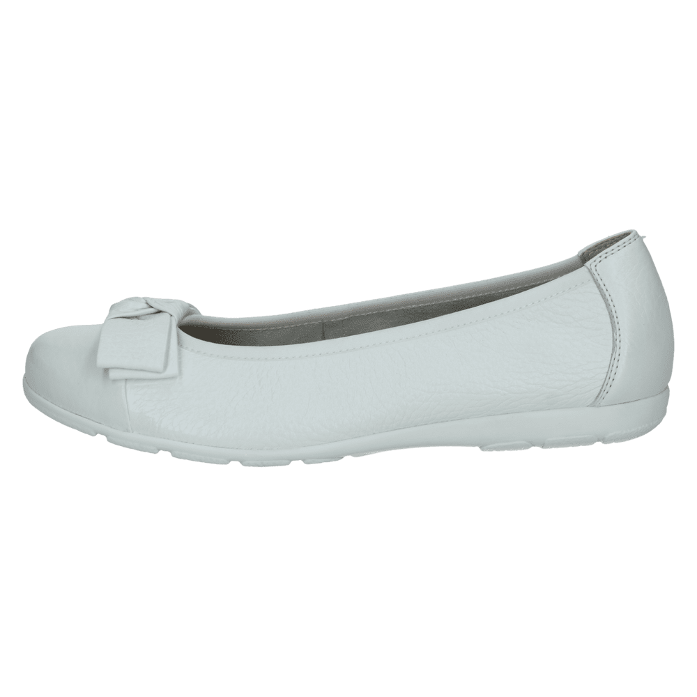 Pantofi Piele Naturala Vivien WHITE DEER - Caprice