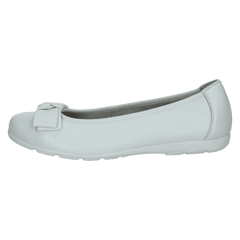 Pantofi Piele Naturala Vivien WHITE DEER - Caprice