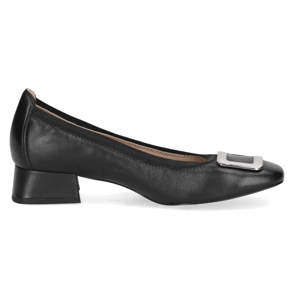 Pantofi Piele Naturala Evita BLACK NAppa - Caprice