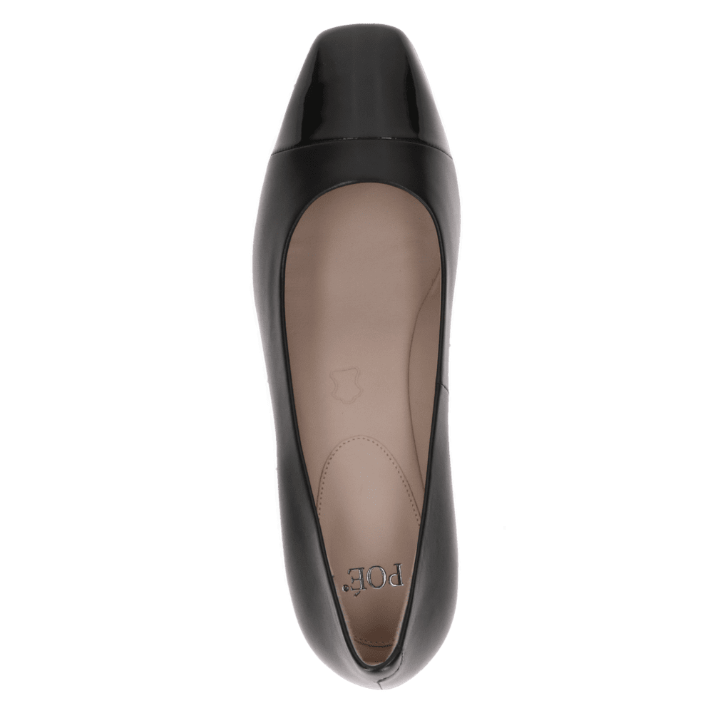 Pantofi Piele Naturala Nina BLACK COMB - Caprice