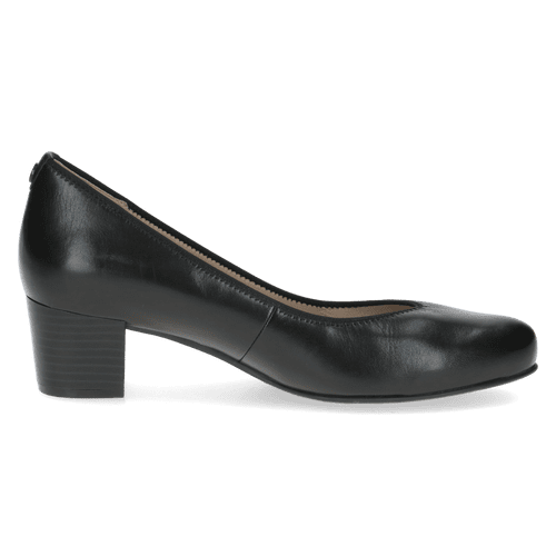 Pantofi Piele Naturala Tatiana Nappa Black - Caprice