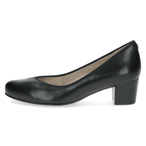 Pantofi Piele Naturala Tatiana Nappa Black - Caprice