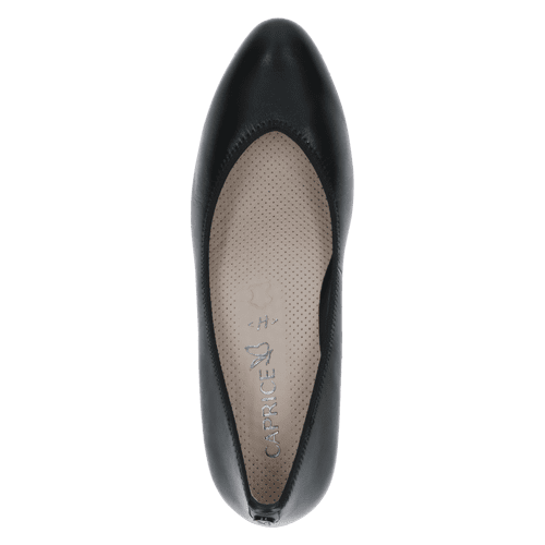 Pantofi Piele Naturala Tatiana Nappa Black - Caprice