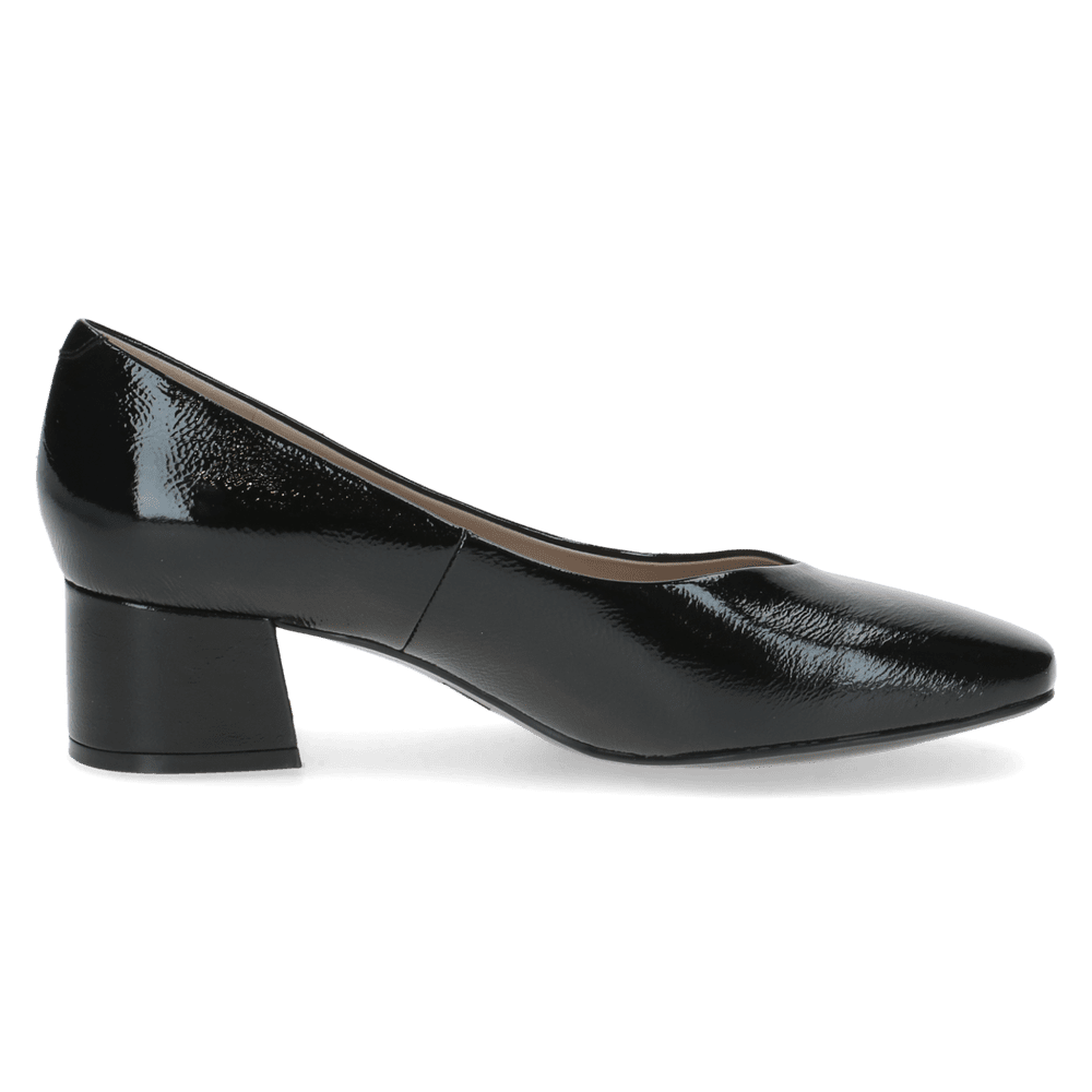 Pantofi Piele Naturala Nina BLACK NAPLAK  - Caprice