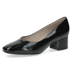 Pantofi Piele Naturala Nina BLACK NAPLAK  - Caprice