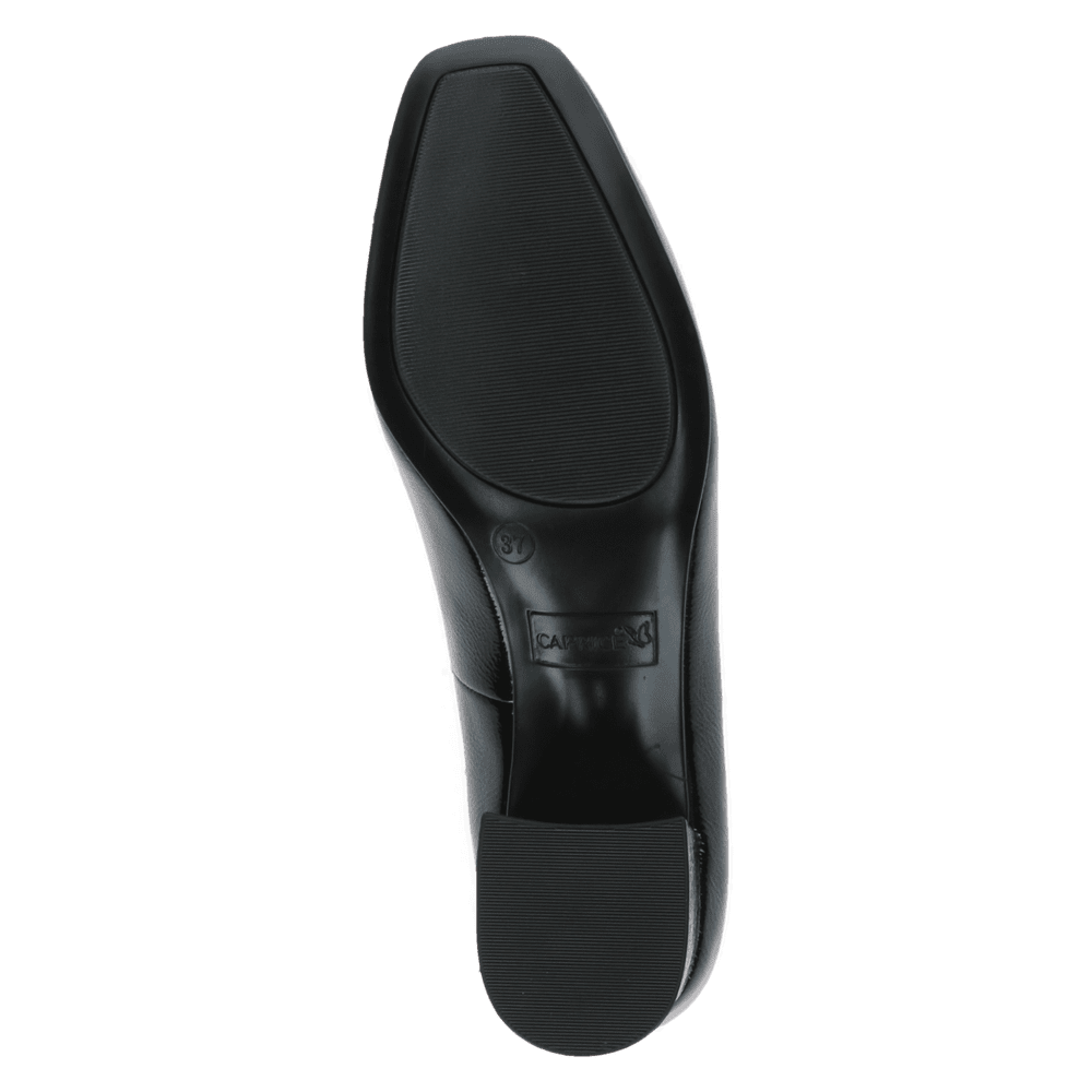 Pantofi Piele Naturala Nina BLACK NAPLAK  - Caprice
