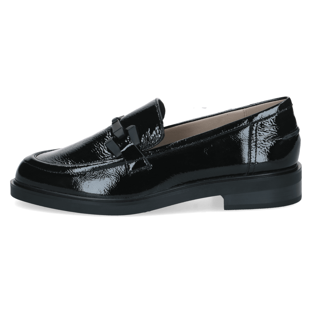 Pantofi Piele Naturala Giggi BLACK NAPLAK  - Caprice