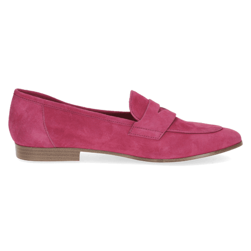 Pantofi Piele Naturala Evia FUCHSIA SUEDE - Caprice
