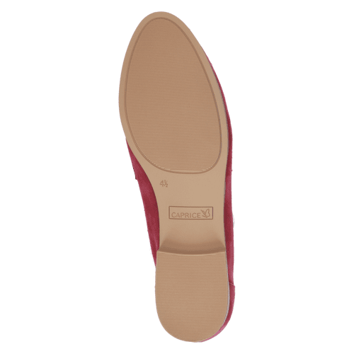Pantofi Piele Naturala Evia FUCHSIA SUEDE - Caprice
