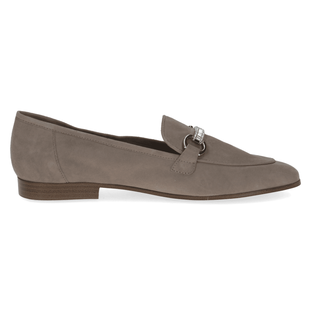 Pantofi Piele Naturala Evia Acc MUD SUEDE - Caprice