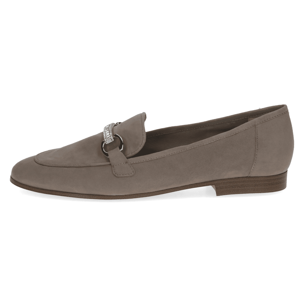 Pantofi Piele Naturala Evia Acc MUD SUEDE - Caprice