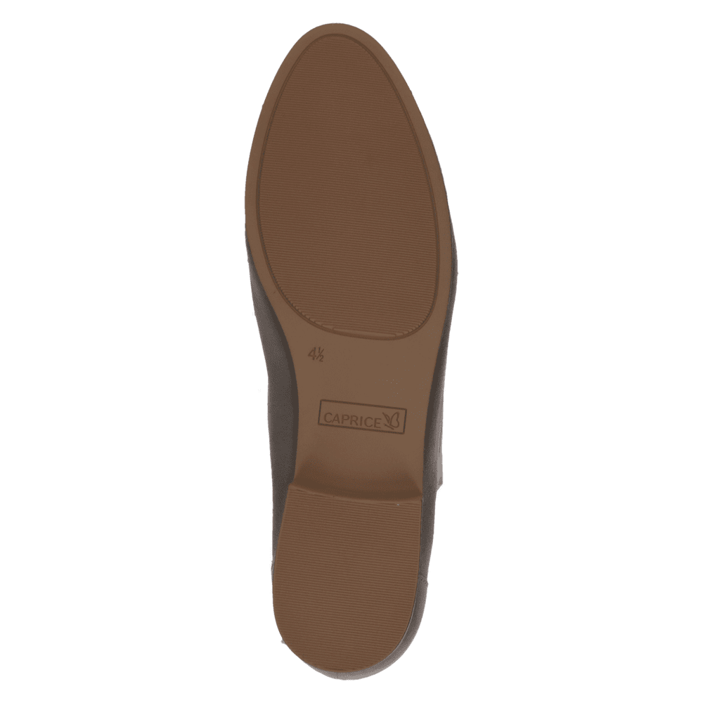 Pantofi Piele Naturala Evia Acc MUD SUEDE - Caprice