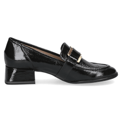 Pantofi Piele Naturala Dolce Black Snake - Caprice