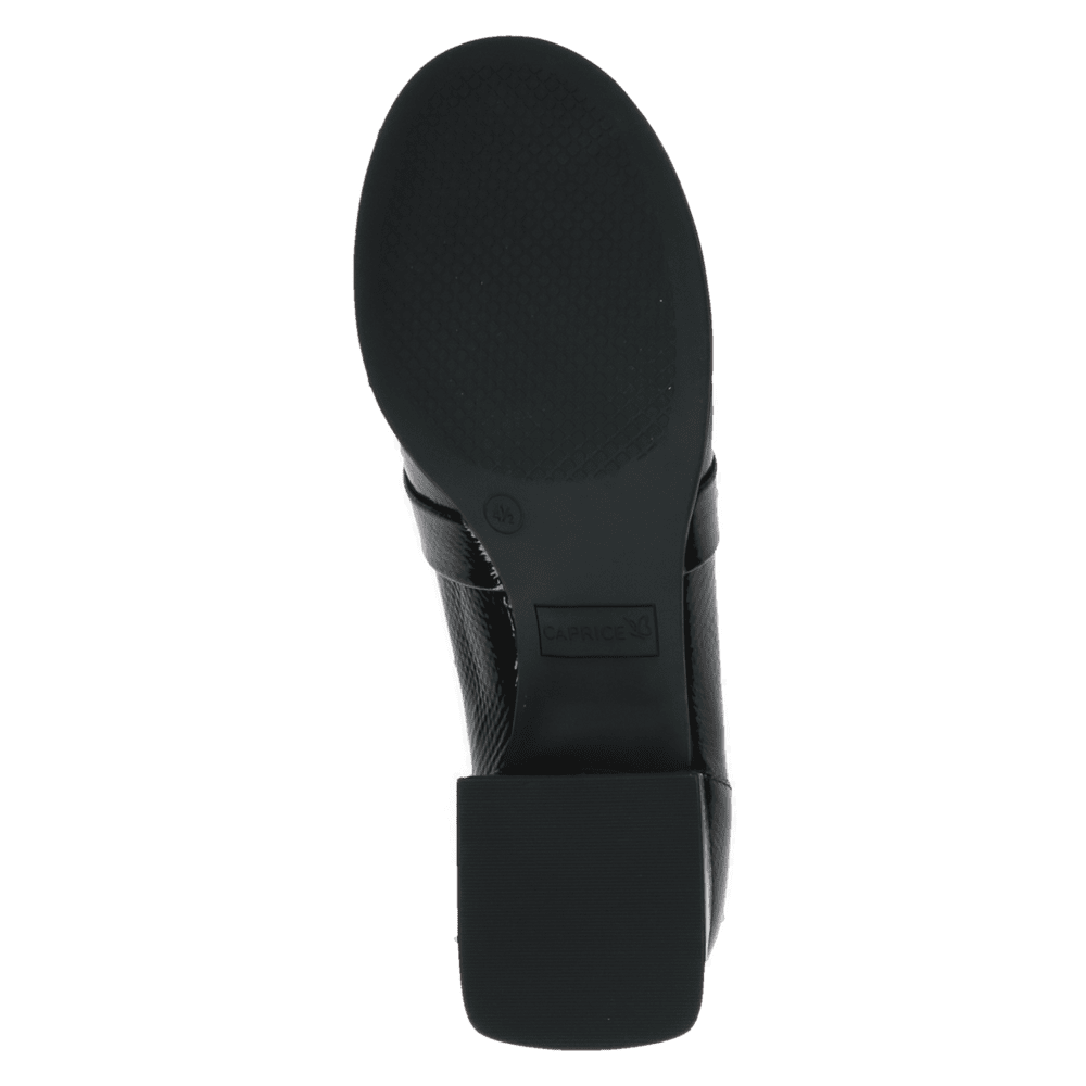 Pantofi Piele Naturala Dolce Black Snake - Caprice