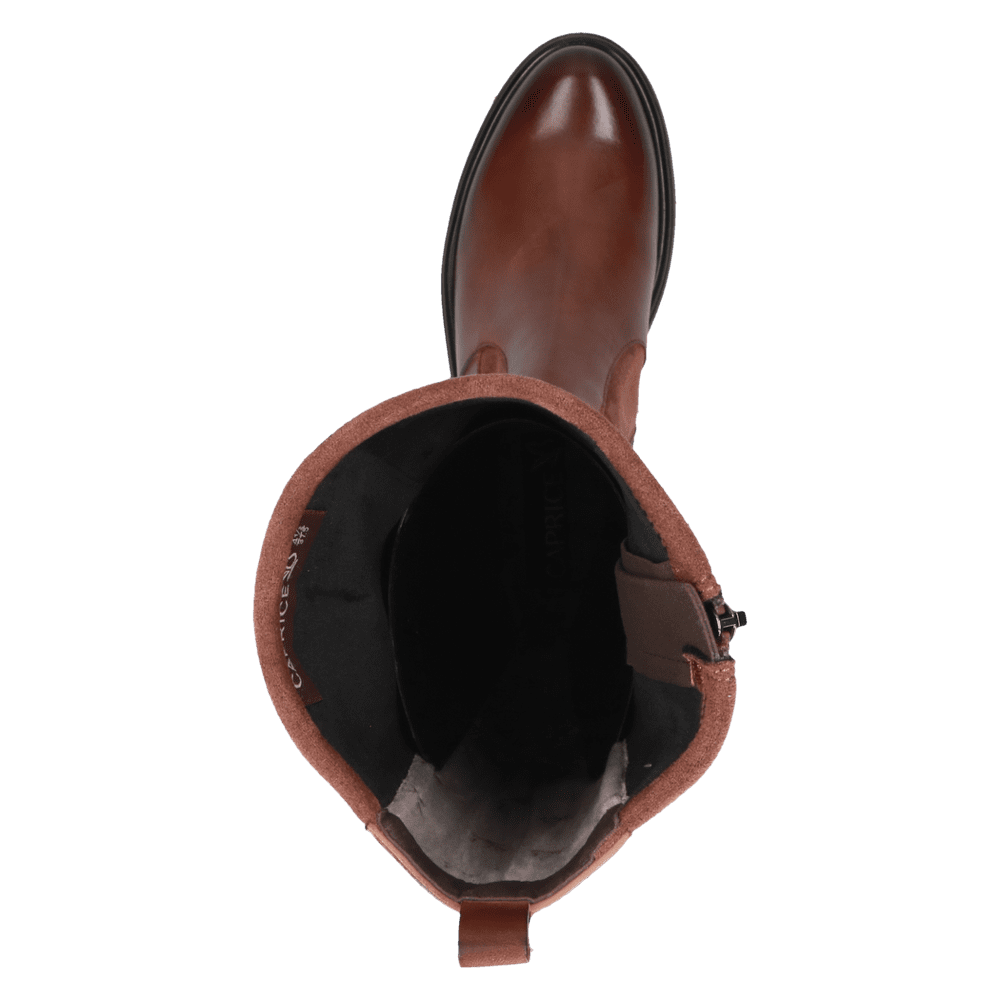 Cizme Piele Naturala Kania COGNAC COMB - Caprice